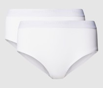 Slip mit elastischem Logo-Bund im 3er-Pack Modell 'ESSENTIALS'