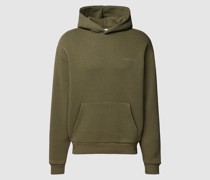 Hoodie mit Label-Print