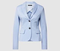 Blazer aus Viskose-Mix mit Stretch-Anteil mit Pattentaschen