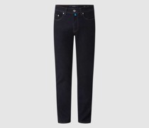 Tapered Fit Jeans mit Bio-Baumwolle Modell 'Lyon'
