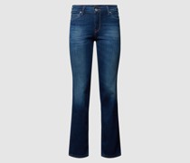 Straight Fit Jeans mit Stretch-Anteil Modell 'Marion'