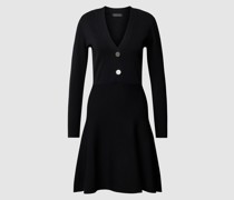 Minikleid mit V-Ausschnitt