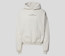 Oversized Hoodie aus Bio-Baumwolle