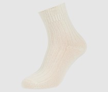 Socken mit Kaschmir-Anteil Modell 'Bedsock'