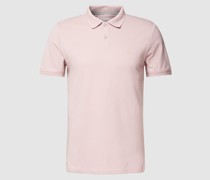 Regular Fit Poloshirt mit Label-Stitching