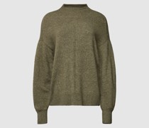 Strickpullover mit Strukturmuster