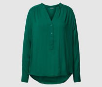 Blusenshirt mit V-Ausschnitt