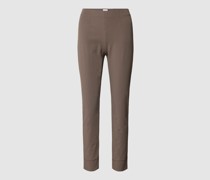 Stoffhose mit Ziernähten Modell 'SABRINA'