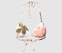 Bikini-Oberteil mit floralem Muster Modell 'BEACH CLASSICS'