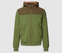 Jacke mit Label-Details