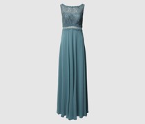 Abendkleid mit Paillettenbesatz