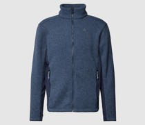 Jacke mit Label-Stitching Modell 'OBERAU'
