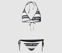 Bikini mit Statement-Prints - Delicatelove X #GNTM