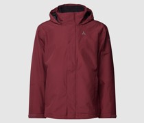 Funktionsjacke mit Label-Detail