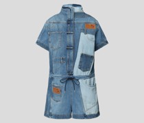 Playsuit in Denim-Optik