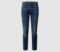 Stone Washed Slim Fit Jeans