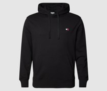 PLUS SIZE Hoodie mit Logo-Stitching