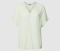 Bluse in semitransparenter Optik