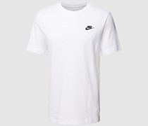 T-Shirt mit Logo-Stitching