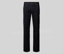 Regular Fit Jeans im 5-Pocket-Design Modell 'Pipe'