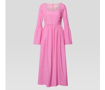 Maxikleid mit Trompetenärmeln