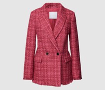 Blazer mit Fransen Modell 'QUINTIN'