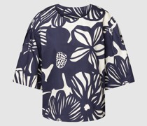 Bluse mit floralem Muster