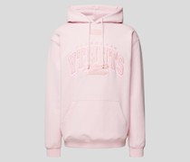 Oversized Hoodie mit Label-Detail