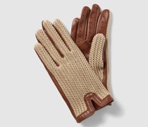 Handschuhe in Strick-Optik Modell 'Sanremo'