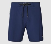 Badehose mit Label-Patch Modell 'KAIMANA'