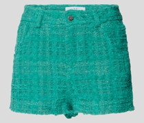 Shorts in Bouclé-Optik