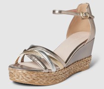 Wedges im Metallic-Look