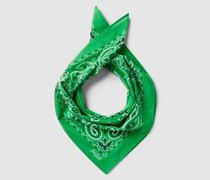 Schal mit Label-Print Modell 'FOULARD'