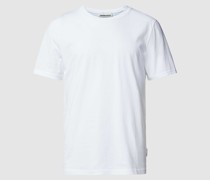 T-Shirt im unifarbenen Design Modell 'JAAMES'