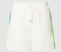Sweatshorts mit Label-Stitching Modell 'DAMARINDO'