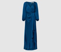 Abendkleid mit V-Ausschnitt