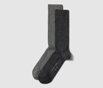 Socken mit Label-Detail im 2er-Pack
