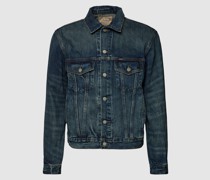 Jeansjacke mit Pattentaschen Modell 'ICON TRUCKER-DENIM-JACKET'
