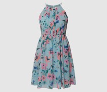 Cocktailkleid mit floralem Muster