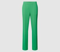 Wide Leg Fit Stoffhose mit elastischem Bund