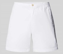 Regular Fit Shorts mit Logo-Stitching Modell 'PREPSTER'