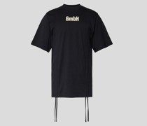 T-Shirt mit Label-Detail