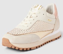 Sneaker mit Label-Applikation Modell 'WONDER'