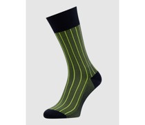 Socken mit Streifenmuster Modell 'Oxford'