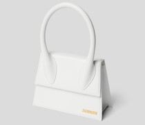 Handtasche mit Brand-Schriftzug