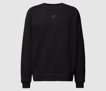 Sweatshirt mit Label-Stitching Modell 'SEOVE'