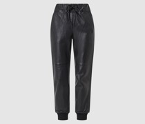 Lederhose mit elastischem Bund Modell 'Perfect Match'