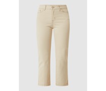 Cropped Jeans mit Stretch-Anteil Modell 'Molly'
