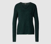 Strickpullover mit V-Ausschnitt Modell 'CAMILLA'