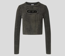 Longsleeve in Strick-Optik